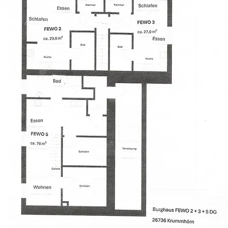 Apartment Burghaus 2 Greetsiel